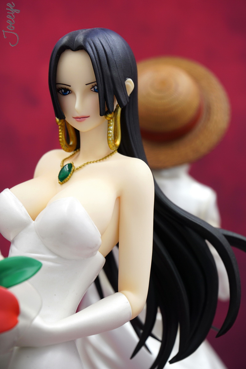 One Piece Boa Hancock Wedding Ver.Dress Figure Statue 1266-Garage Kit Dolls