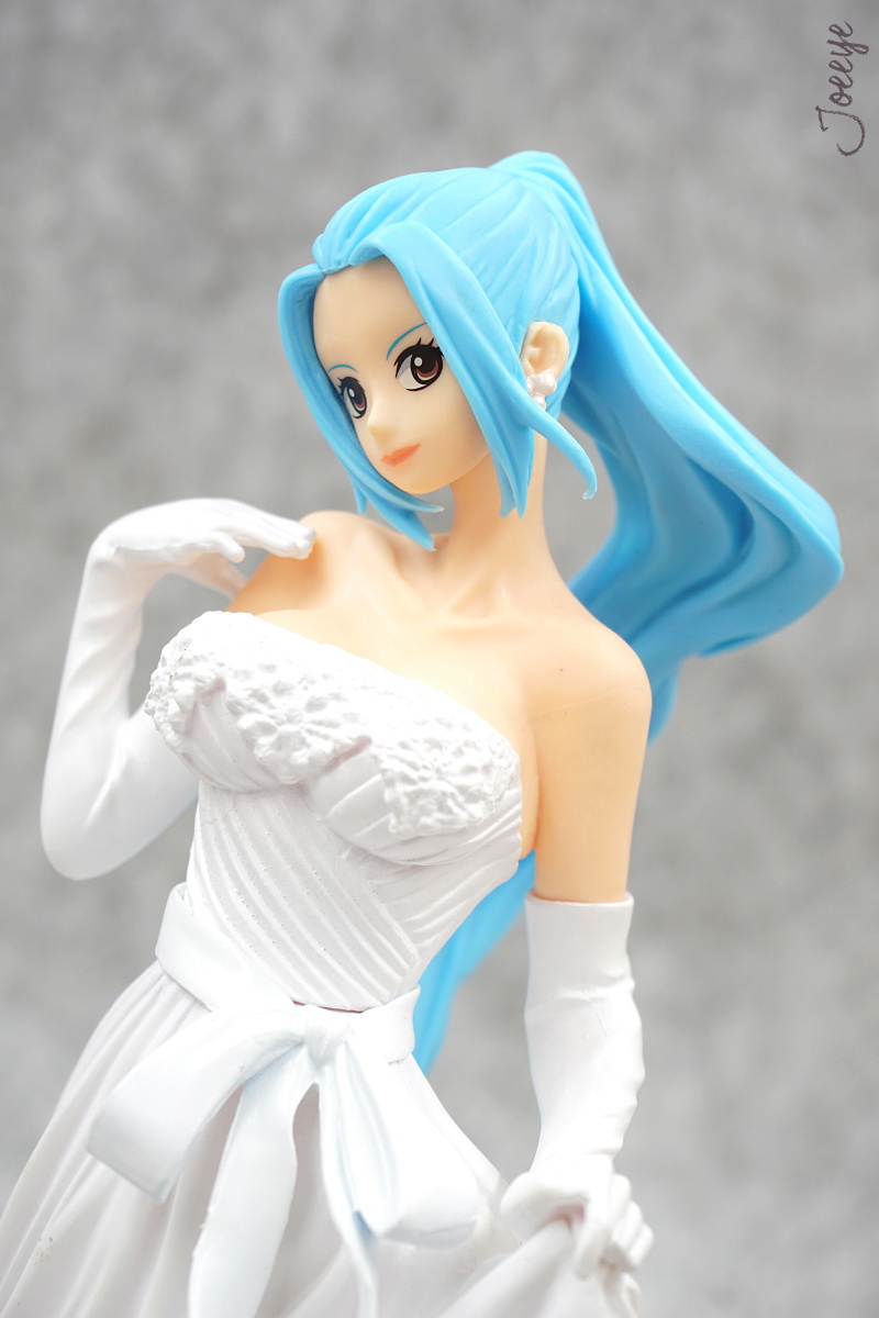 Banpresto One Piece Lady Edge: Wedding Nefeltari Vivi white Garage Kits resin Figure Models-Garage Kit Dolls