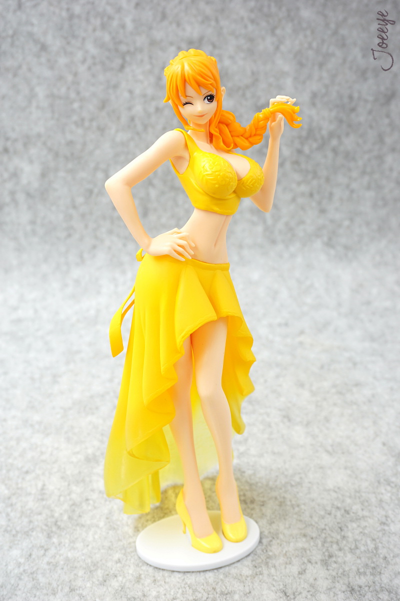 Banpresto One Piece Lady Edge: Wedding Nami Yellow Garage Kits resin Figure Models 1248-Garage Kit Dolls