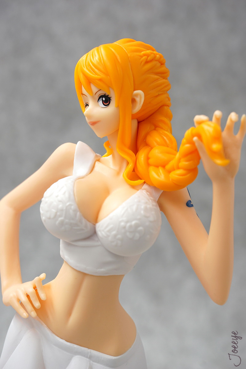 Banpresto One Piece Lady Edge: Wedding Nami White Garage Kits resin Figure Models-Garage Kit Dolls
