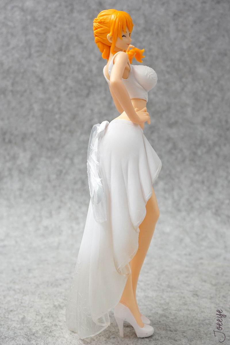 Banpresto One Piece Lady Edge: Wedding Nami White Garage Kits resin Figure Models-Garage Kit Dolls