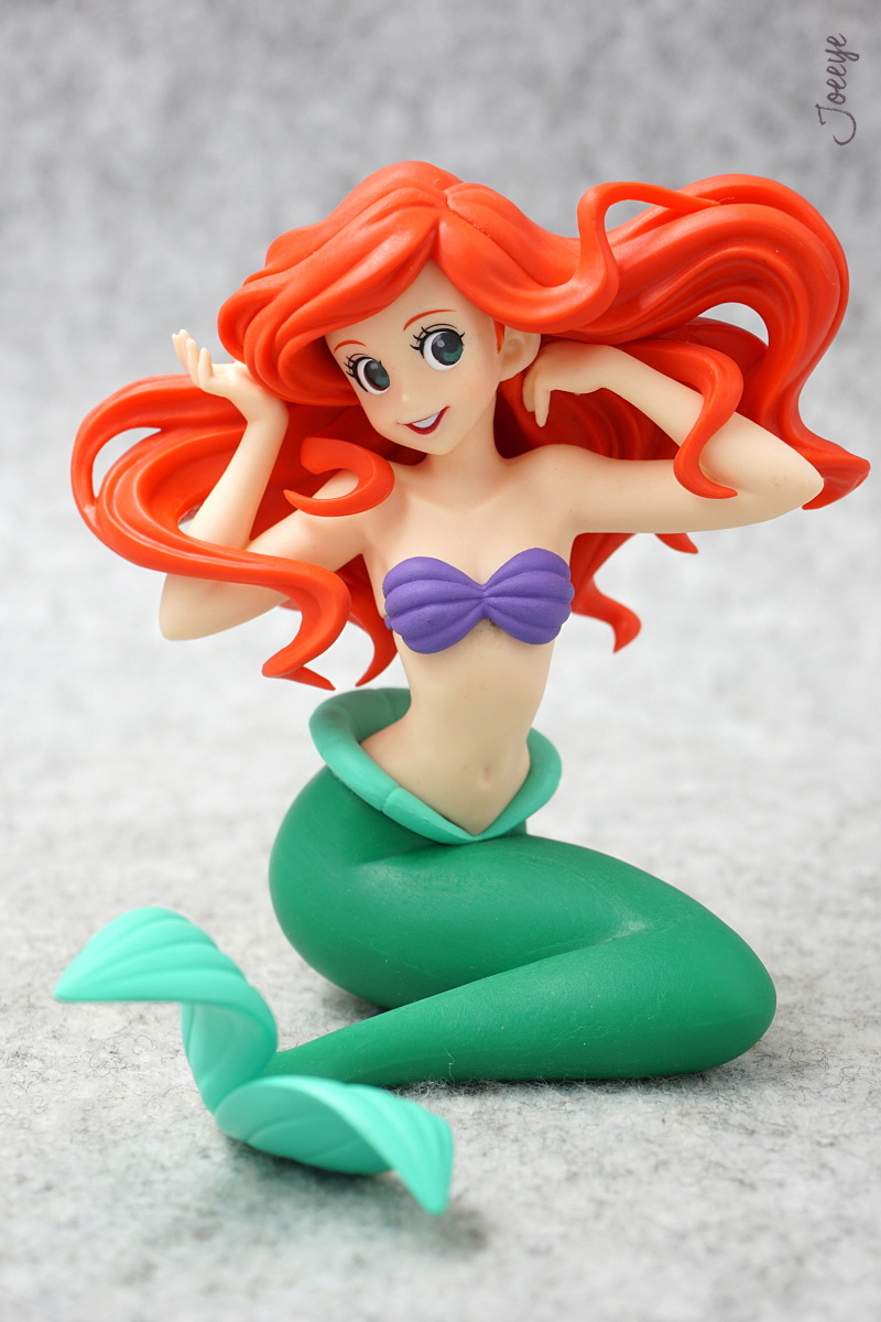 Banpresto Disney Characters Crystalux Ariel Garage Kits resin Figure Models-Garage Kit Dolls