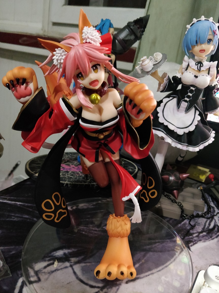 Fate/EXTRA fgo Tamamo-no-mae Action Figure Toys Figure Statue-Garage Kit Dolls