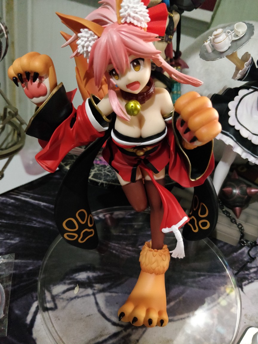 Fate/EXTRA fgo Tamamo-no-mae Action Figure Toys Figure Statue-Garage Kit Dolls