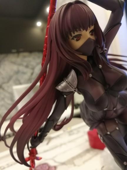 Fate/EXTRA saber Servant Scathach Anime Garage Kits Dolls Figure Statue-Garage Kit Dolls