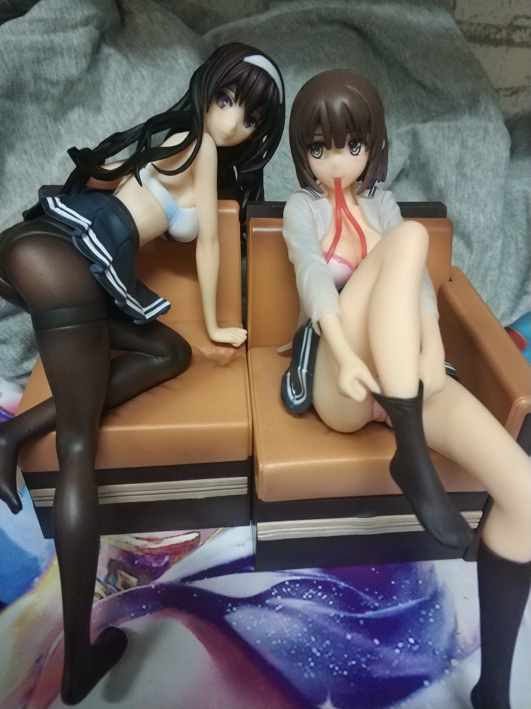 Saekano:How to Raise a Boring Girlfriend Kasumigaoka Utaha Action Figure Toys Figure Statue-Garage Kit Dolls