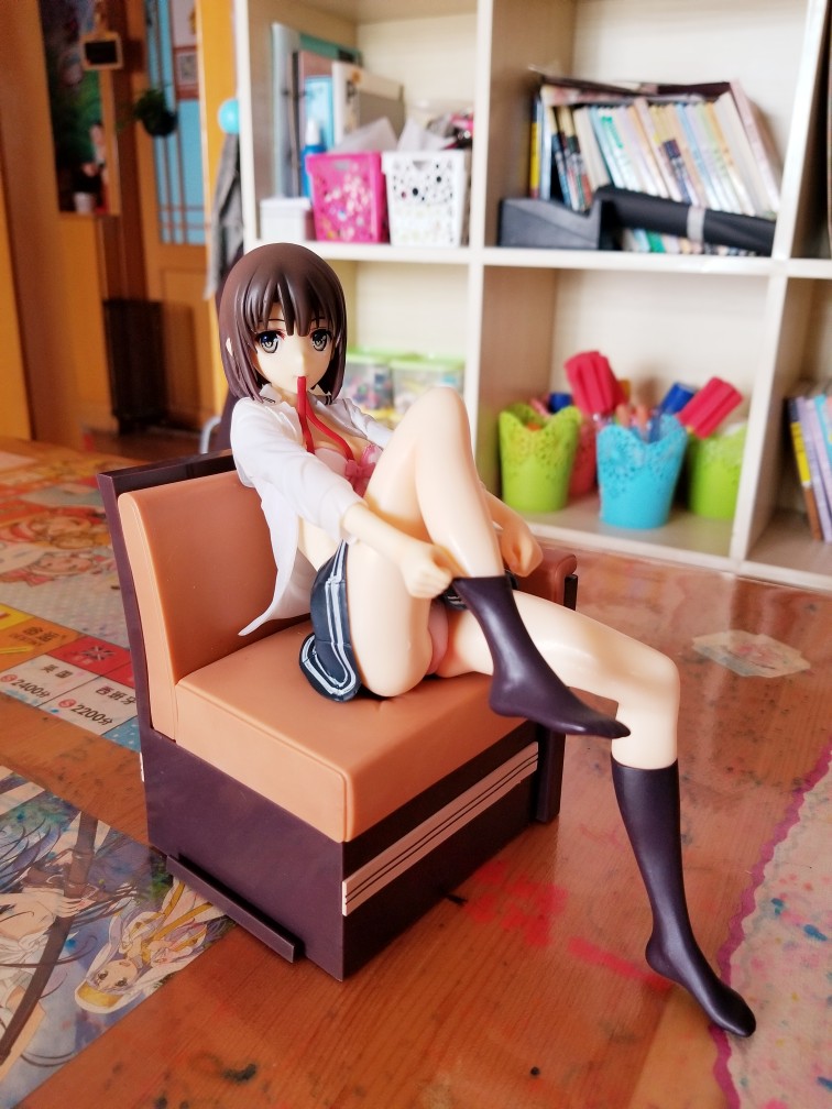 Saekano:How to Raise a Boring Girlfriend Megumi Kato Sofa Garage Kits Dolls Figure Statue-Garage Kit Dolls
