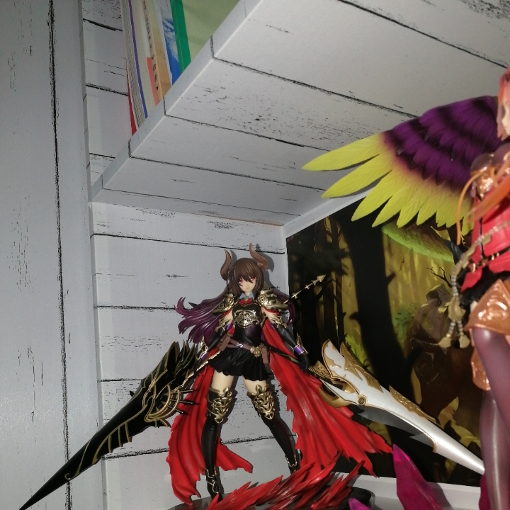 Rage of Bahamut Dark Dragon Rider Action Figure Toys Figure Statue-Garage Kit Dolls