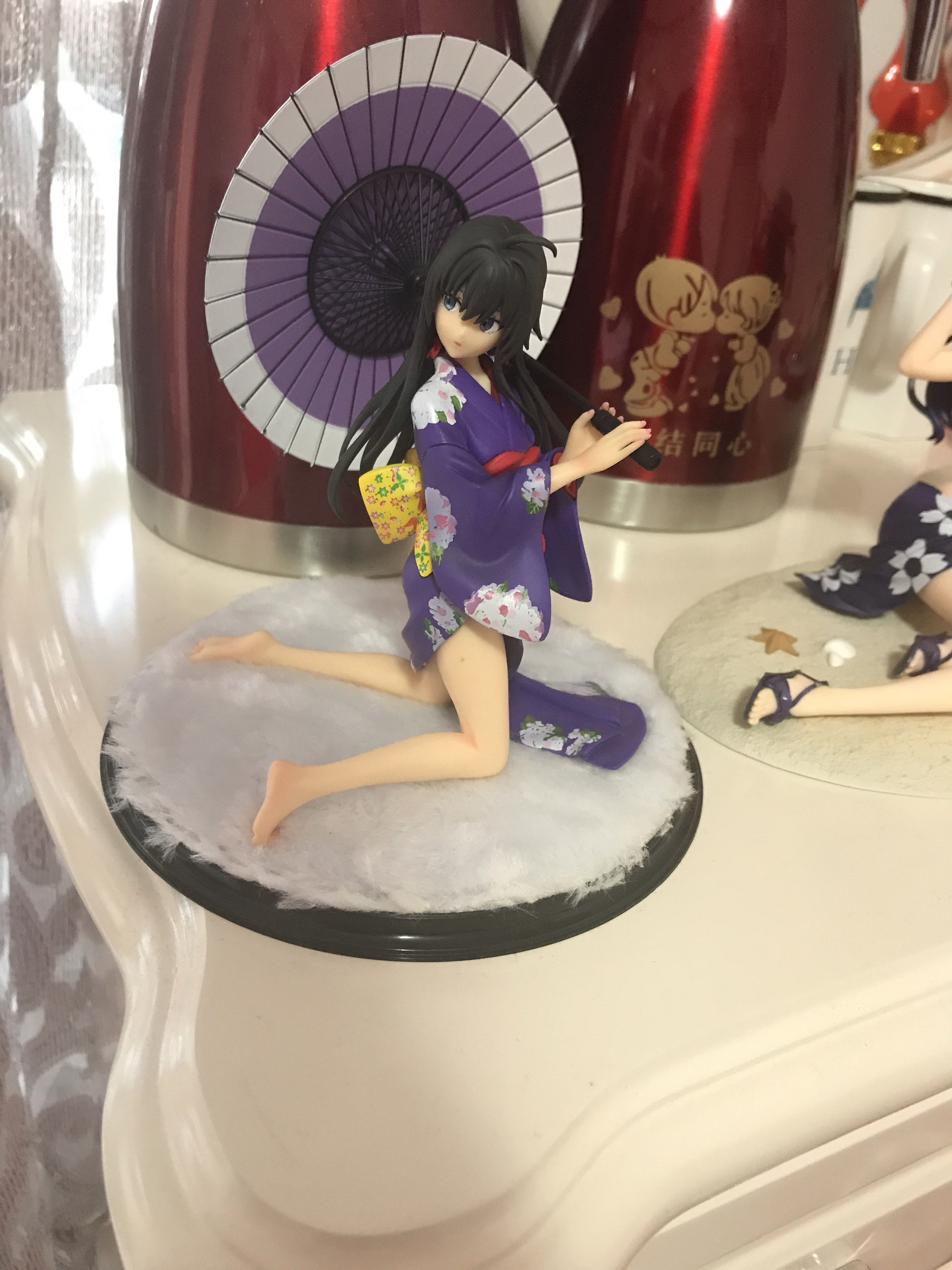Yukinoshita Yukino kimono Anime Garage Kits Dolls Figure Statue-Garage Kit Dolls